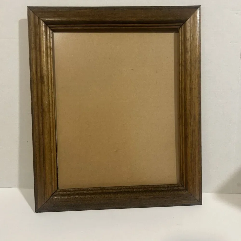 Vintage Solid Wood Picture Frame 8x10 Table Top Or Wall Hang